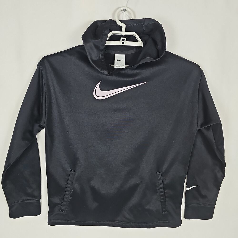 Nike Women's Black Activewear Pullover Hoodie Size: XL